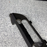 01-06 BMW E46 M3 CONVERTIBLE REAR SEAT ROLLOVER BAR TRIM COVER BLACK 8204279 OEM