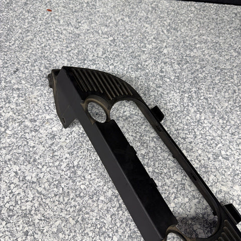 01-06 BMW E46 M3 CONVERTIBLE REAR SEAT ROLLOVER BAR TRIM COVER BLACK 8204279 OEM