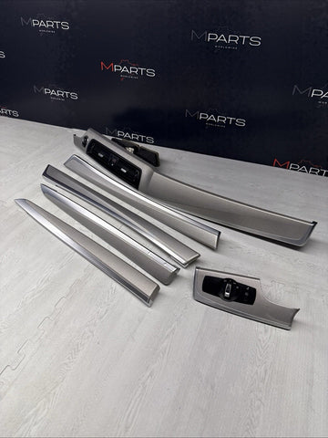 INTERIOR TRIM ALUMINUM MOLDING COVER SET BMW F10 535I 550I M5 (2011-2016) OEM