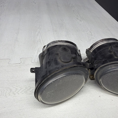 01-06 BMW E46 M3 Front Left Right Passenger Driver Bumper Fog Lights Clear OEM