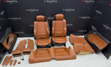 01-06 BMW E46 M3 Convertible Interior Front Rear Heated Seats Cinnamon Complete