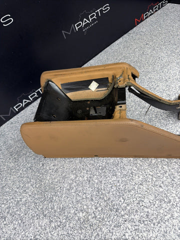 Damaged 2000-2003 BMW E39 M5 Factory Center Console Caramel Napa Leather OEM