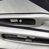 01-06 BMW E46 M3 Convertible Interior Armrests Trim Set Brushed Aluminum