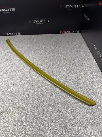 2001-2006 BMW E46 M3 Factory Rear Trunk Spoiler Lip 2695445 Phoenix Yellow OEM