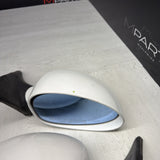 01-06 BMW E46 M3 Side View Door Mirrors Pair Alpine White *Notes*