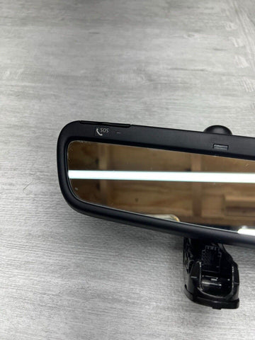 01-06 BMW E46 M3 Rearview Rear View Mirror HOMELINK SOS