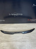 18-23 BMW F90 M5 M550i G30 Rear Trunk Lid Spoiler Lip Carbon Fiber