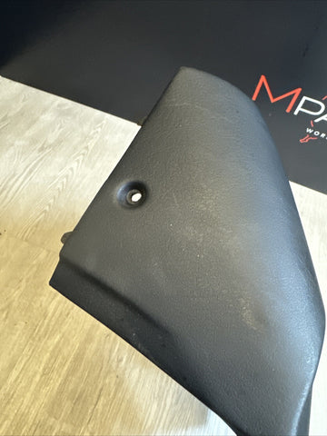 Left Front Driver Side Dash Kick Panel Knee Black 96-02 BMW E36 Z3 M Roadster