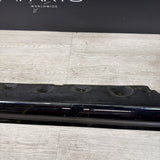 BMW E46 M3 01-06 RIGHT PASSENGER SIDE SKIRT ROCKER PANEL MOLDING CARBON BLACK