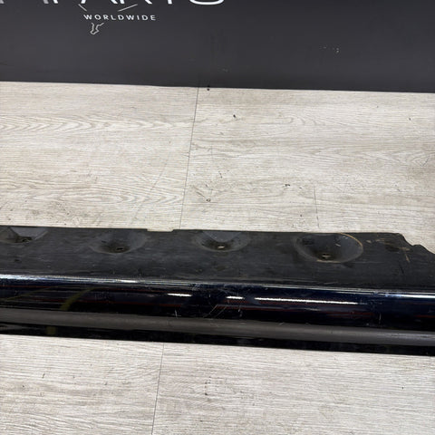 BMW E46 M3 01-06 RIGHT PASSENGER SIDE SKIRT ROCKER PANEL MOLDING CARBON BLACK