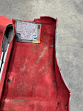 Honda S2000 S2K Full OEM Genuine Garnish Red Interior Floor Carpets