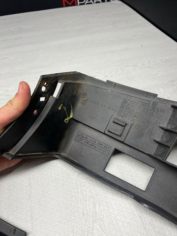 01-06 BMW E46 M3 FRONT BUMPER COVER GUARDS BRACKETS 2695247