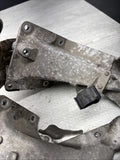 01-06 BMW E46 M3 Left Right Engine Support Suspension Arm Mounts Brackets Manual
