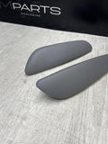 BMW E46 325 330 M3 Convertible Rear Grey Gray Upper Armrest Pads 7894431 7894432