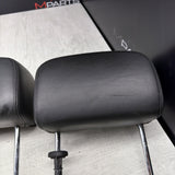 2001-2006 BMW E46 M3 Convertible Black Rear Headrests Head Rests Pair  *Notes*