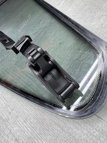 Left Driver Rear Quarter Panel Window Glass BMW E36 325 328 M3 Coupe OEM