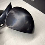 01-06 BMW E46 M3 Side View Door Mirrors Pair Carbon Black  *Notes*