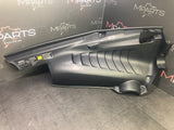 Engine Motor Cover Shield Panel Black 19-23 Ferrari F8 Tributo