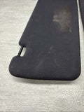 01-06 BMW E46 M3 Coupe Set 2 Left Right Sun Visors Shade Mirror Black OEM