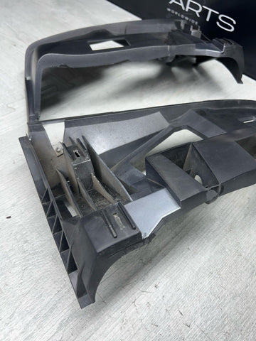 01-06 BMW E46 M3 FRONT BUMPER COVER GUARDS BRACKETS 2695247