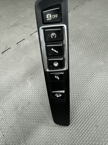 15-20 BMW F85 X5M CENTER CONSOLE BUTTONS SWITCHES DRIVE MODE 7850149