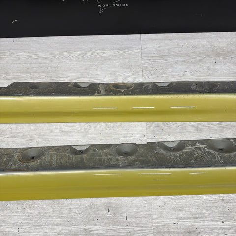 01-06 BMW E46 M3 Rocker Panel Side Skirts OEM Phoenix Yellow  *Notes*