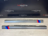 01-06 BMW E46 M3 Rocker Panel Side Skirts OEM Silver Grey + Underbody Glow Light