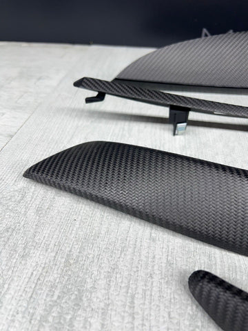 BMW 2 Series M2 F87 F22 Carbon Dashboard Console Decorative Trim Set 8073752