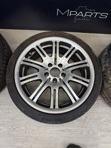 01-06 BMW E46 M3 19x9.5 19x8 Style 67 Staggered M Double Spoke Wheel OEM