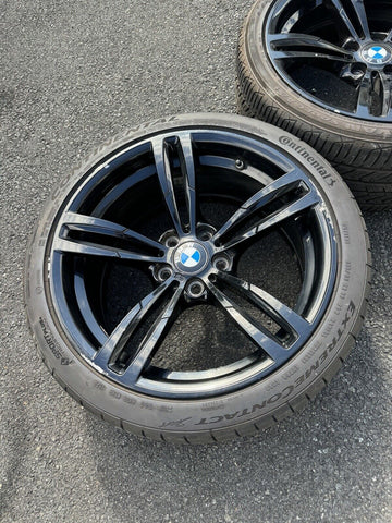 OEM Genuine BMW F80 F82 F83 M3 M4 Rim Wheel Double Spoke 437M 9JX19 10JX19 SET