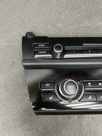 CENTER AC CLIMATE CONTROL SWATCH PANEL 9306157 BMW F10 M5 (2013-2016) OEM