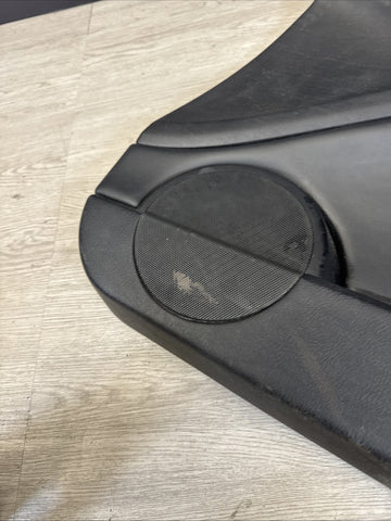 01-06 BMW E46 M3 PASSENGER RIGHT SIDE DOOR PANEL CARD BLACK OEM