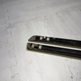BMW E46 M3 01-06 Rear Left & Right Exterior Trim Molding Set Phoenix Yellow OEM