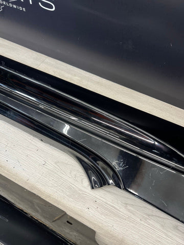 BMW 08-13 E93 M3 Convertible Side Skirts Pair Genuine OEM Jet Black