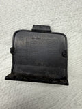13-19 BMW F12 F13 M6 FRONT BUMPER TOW HOOK COVER CAP BLACK 51128050383