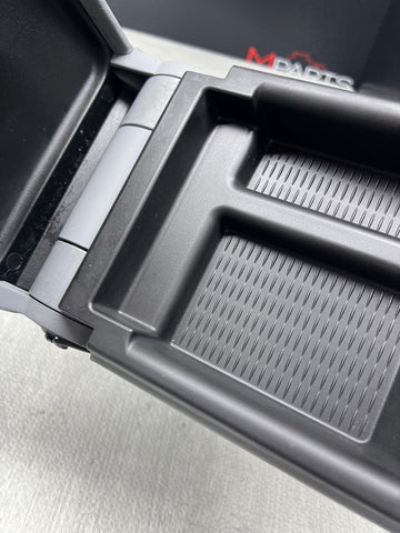 2001-2006 BMW E46 M3 Center Console Armrest Arm Rest Grey