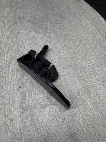 01-06 BMW E46 M3 Right Passenge Head Light Washer Jet Cover 8256180 Carbon Black