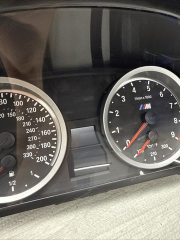 BMW E90 E92 E93 M3 Gauge Cluster Instrument Panel Speedo Manual OEM 08-13