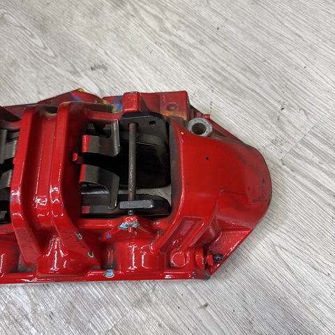 21-25 OEM BMW G80 G82 M3 M4 Front Passenger Side Brake Caliper Brembo Red