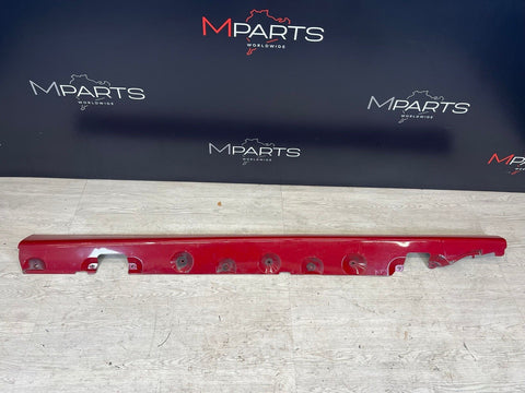 2001-2006 BMW E46 M3 Imola Red Rocker Panel Side Skirt OEM Left Driver