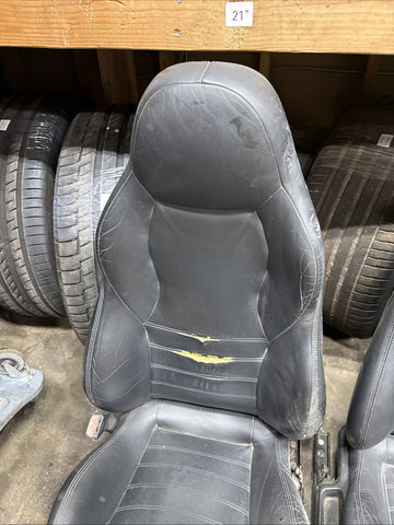98-02 BMW Z3M Coupe Interior Front Heated Seats Black