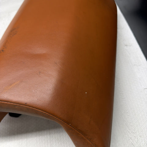 BMW E46 M3 01-06 Rear Seat Back Cushion Cinnamon Leather Backrest Convertible