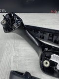 01-06 BMW E46 M3 Convertible Interior Armrests Trim Set Piano Black *NOTES
