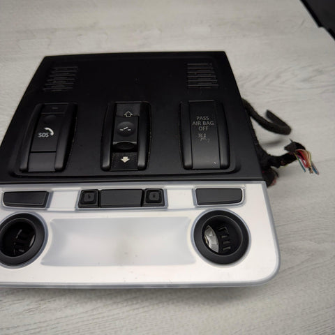 06-13 BMW E90 M3 MAP Front Roof Light Switch Unit Overhead Cabin OEM 9197783