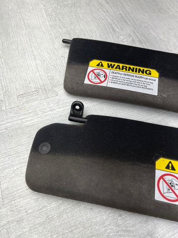 00-09 Honda S2000 S2k Sun Visor Assembly Pair OEM Black