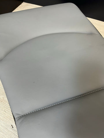 BMW 01-06 E46 M3 Coupe Rear Seat Back Rest Dove Grey Gray Leather Backrest Right
