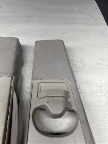 BMW B Pillars Cover Coupe Left Right E46 323Ci 325Ci 328Ci 330Ci M3 Gray Grey
