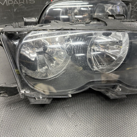 04-06 BMW E46 M3 ORIGINAL Left Right Driver Passenger Side Halogen Headlights
