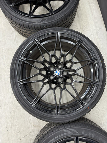 BMW M2 M3 M4 FACTORY OEM G80 G82 G83 19”/20” 826M COMPETITION RIMS WHEELS BLACK