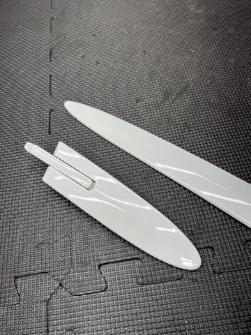 07-13 BMW E93 328 335 M3 Front Left Convertible Roof Mouldings Trims 7128743